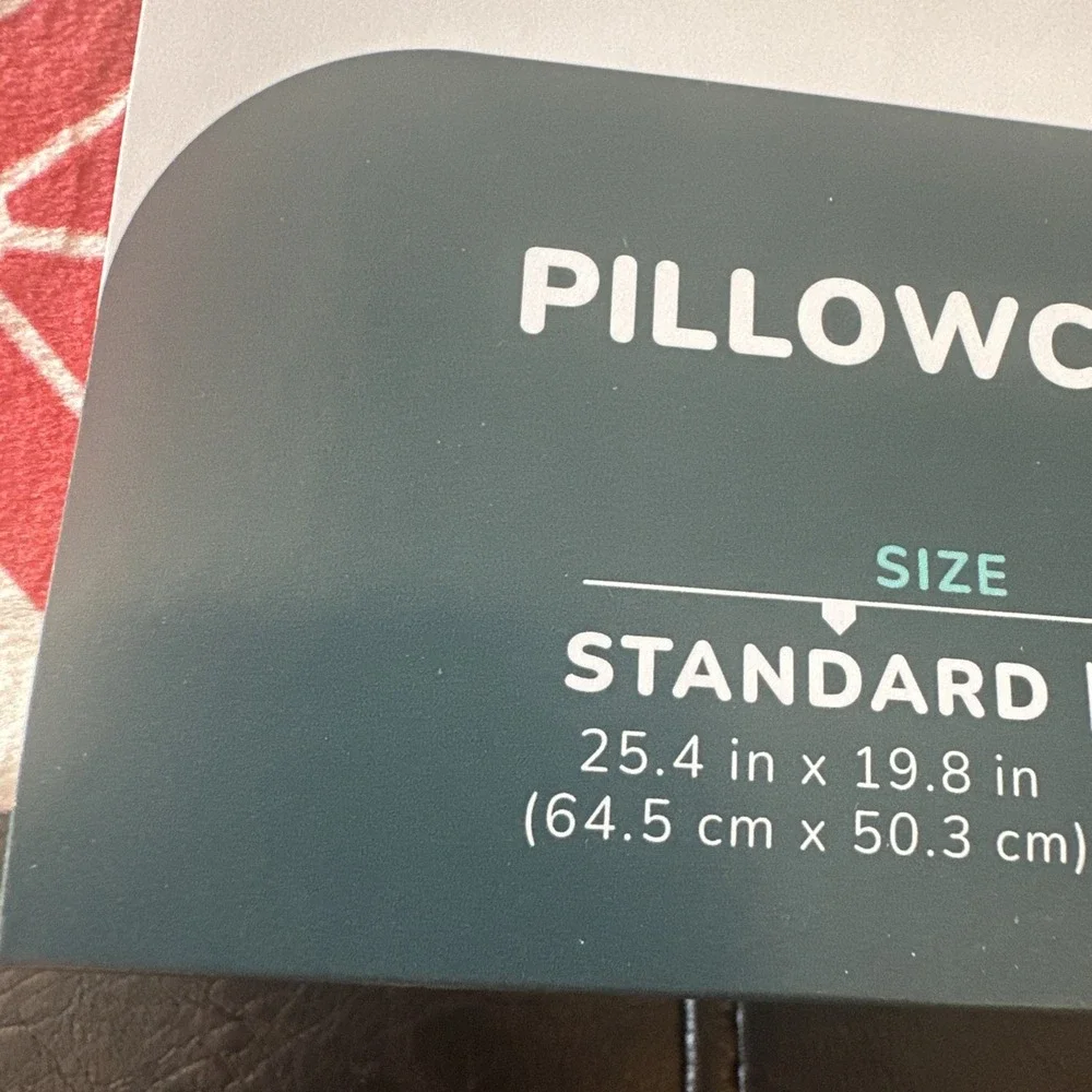 SquishPillow Standard Pillowcase Sweater Weather Red Target Exclusive 25.4X19.8